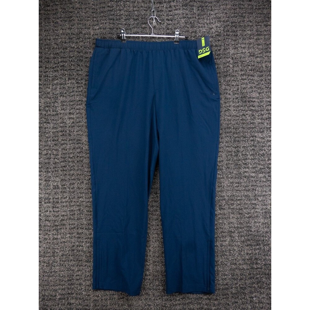 DSG Training Pants Mens XL Blue Agility Straight Fit Flex Waist Activewear NWT